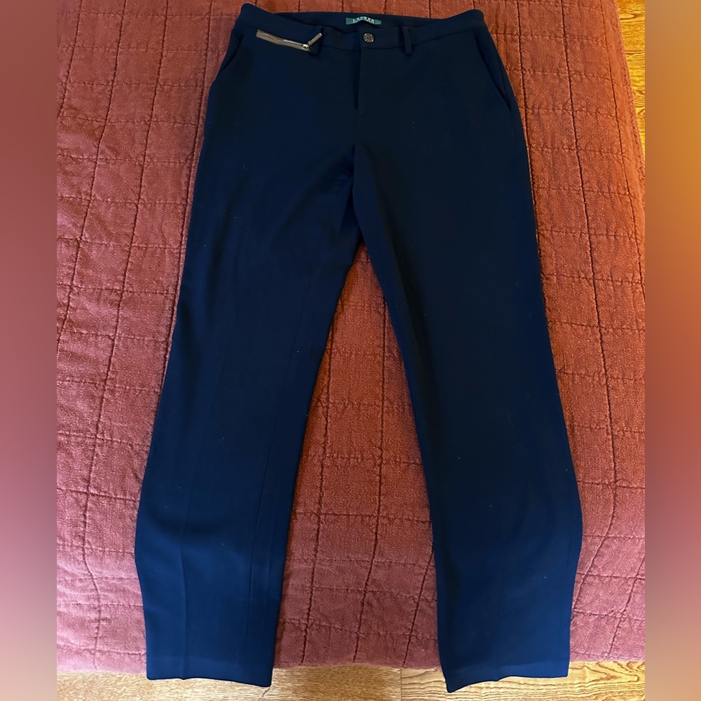 Ralph Lauren Navy Trousers Size 6